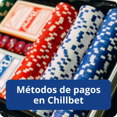 métodos de pagos en Chillbet