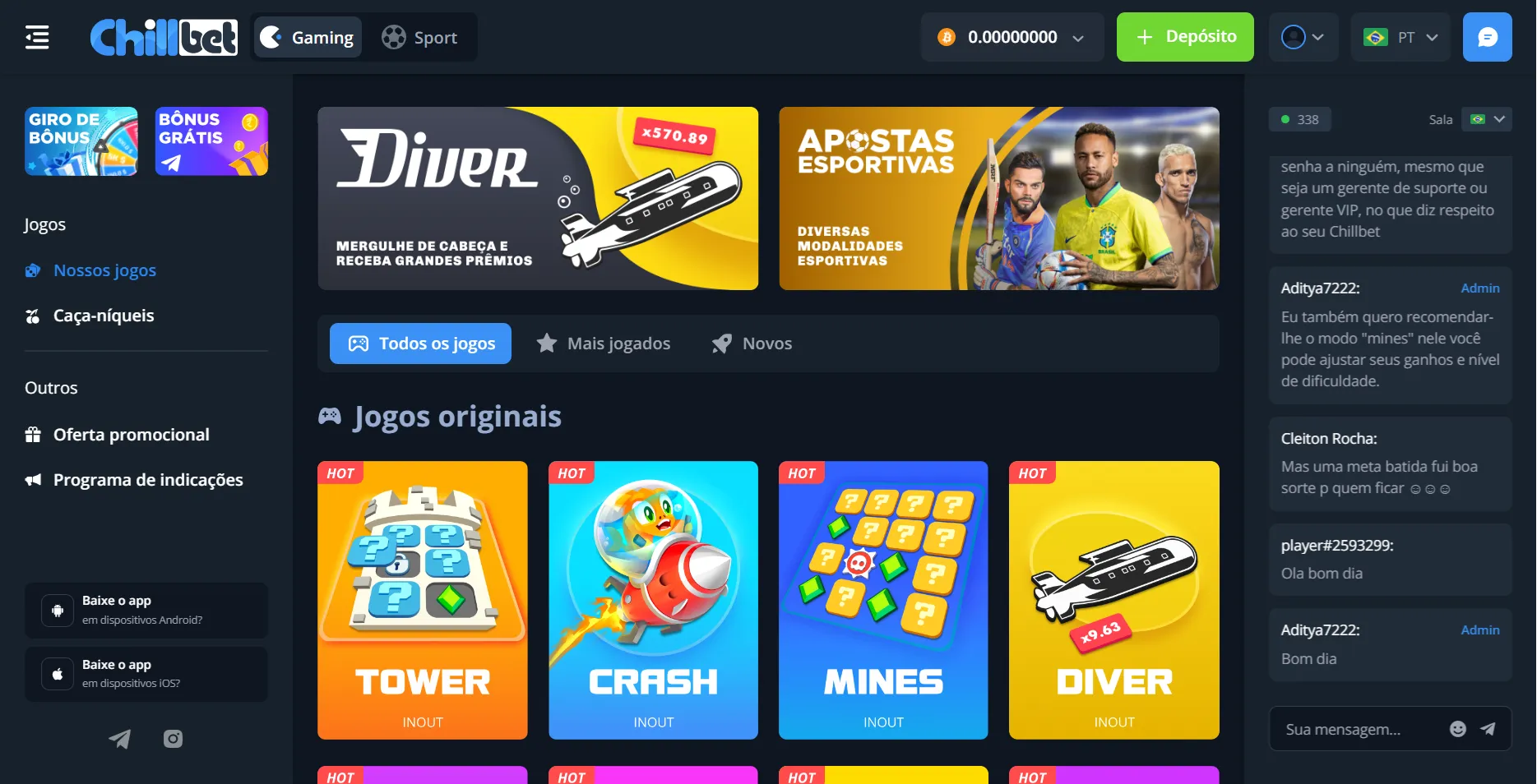 chillbet aposta
